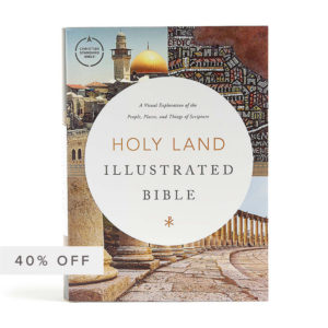CSB Holy Land Illustrated Bible - 40% off