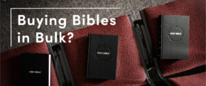 Buying Bibles in Bulk